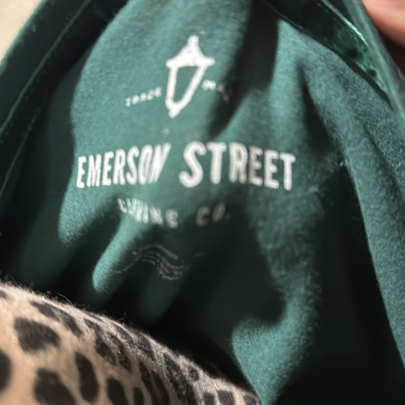 Michigan State novelty v neck tee shirt from Emerson - Picture 4 of 4